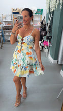 Load image into Gallery viewer, Sunlit Garden Mini Dress
