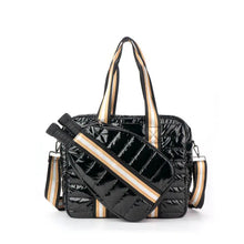 Load image into Gallery viewer, Judy Puffer Pickle Ball Tote Black
