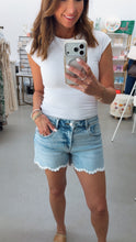 Load image into Gallery viewer, Lacey Mid Rise Shorts
