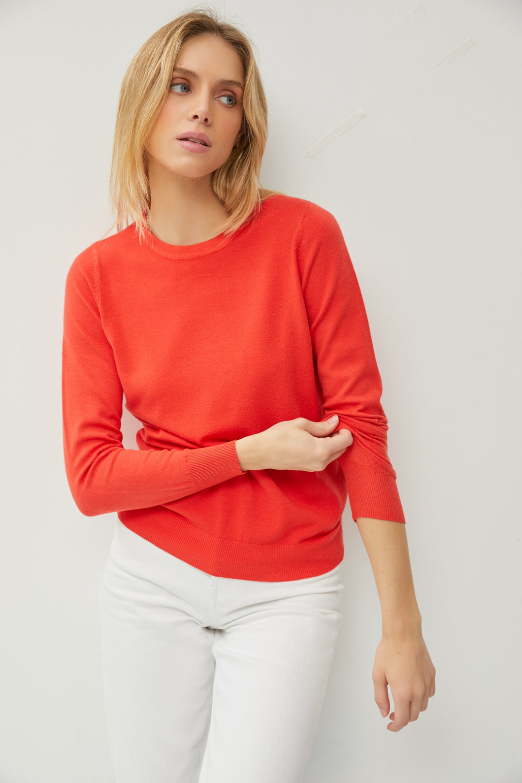 The Classic Red Sweater