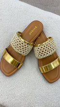 Load image into Gallery viewer, Walk On The Pier Sandals Gold
