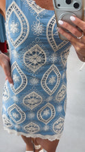 Load image into Gallery viewer, Pair Stamped Mini Dress
