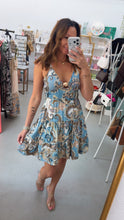 Load image into Gallery viewer, Most Likable Paisley Mini Dress
