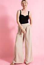Load image into Gallery viewer, Breezy Wide Leg Pants Taupe
