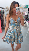 Load image into Gallery viewer, Most Likable Paisley Mini Dress
