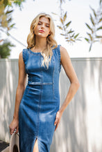 Load image into Gallery viewer, Call For Action Denim Dress
