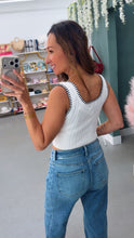 Load image into Gallery viewer, Stich Knit Crop Top
