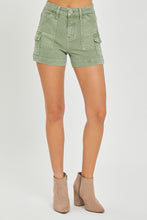 Load image into Gallery viewer, New Bestie Cargo Shorts Olive
