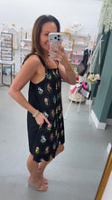 Load image into Gallery viewer, Stamped Floral Mini Dress
