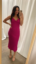 Load image into Gallery viewer, Your Everything Midi Dress Magenta
