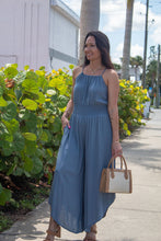 Load image into Gallery viewer, Halter Neck Jumpsuit Slate
