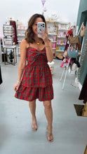 Load image into Gallery viewer, Sweet Plaid Mini Dress

