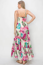 Load image into Gallery viewer, Spiral Into Spring Maxi Dress
