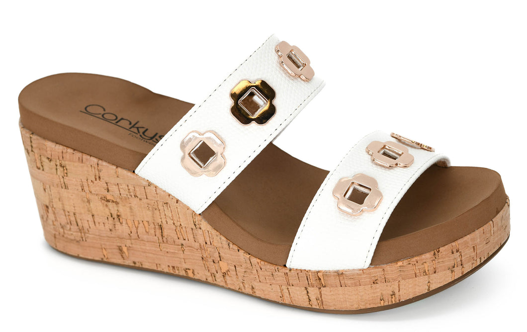 High Tide Wedge White