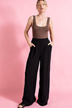 Load image into Gallery viewer, Breezy Wide Leg Pants Black
