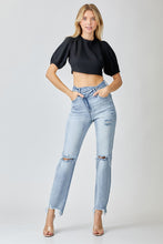 Load image into Gallery viewer, Crossover Girlfriend Jeans
