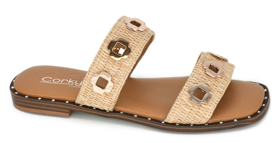 Low Tide Raffia Sandal