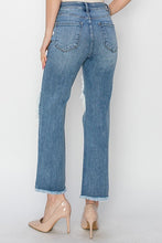 Load image into Gallery viewer, In The Mix Crop Straight Jeans
