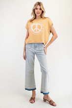 Load image into Gallery viewer, Feel The Peace Sweater Top
