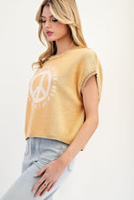 Load image into Gallery viewer, Feel The Peace Sweater Top
