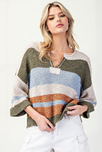 Load image into Gallery viewer, Best Stripes Sweater Top
