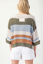 Load image into Gallery viewer, Best Stripes Sweater Top
