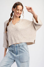 Load image into Gallery viewer, Best Season Sweater Top Oatmeal
