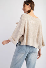 Load image into Gallery viewer, Best Season Sweater Top Oatmeal
