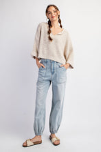 Load image into Gallery viewer, Best Season Sweater Top Oatmeal
