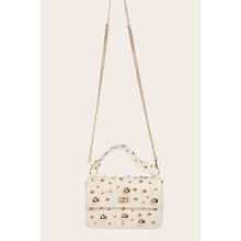 Load image into Gallery viewer, Ball Studded Rectangle Handbag
