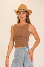 Load image into Gallery viewer, Whisky Nights Crop Top
