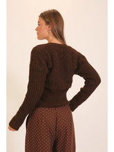 Load image into Gallery viewer, Twisted Knit Sweater Top
