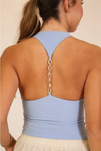 Load image into Gallery viewer, Chain Back Halter Top
