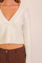 Load image into Gallery viewer, Twisted Knit Sweater Top
