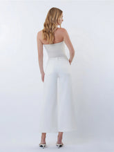 Load image into Gallery viewer, White Sands Wide Leg Cropped Jeans
