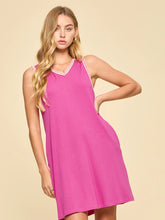Load image into Gallery viewer, Classy Stitch Mini Dress
