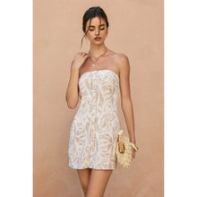 Load image into Gallery viewer, Seashore Strapless Mini Dress
