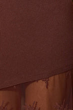 Load image into Gallery viewer, Moonlight Lace Midi Dress Brown
