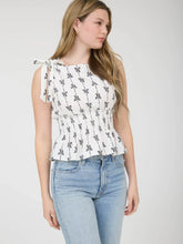 Load image into Gallery viewer, Bow Line Pattern Blouse
