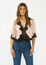 Load image into Gallery viewer, The Lace Affair Blouse Champagne

