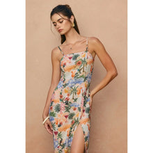 Load image into Gallery viewer, Cabana Crush Linen Midi Dress
