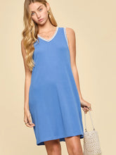 Load image into Gallery viewer, Classy Stitch Mini Dress
