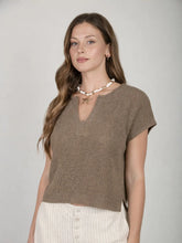 Load image into Gallery viewer, Mocha Dreams Knit Top
