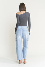 Load image into Gallery viewer, Mazzy High Waist Barrel Jean
