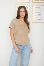 Load image into Gallery viewer, Washed Out Scoop Neck Top
