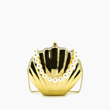 Load image into Gallery viewer, Marina Seashell Clutch Bag
