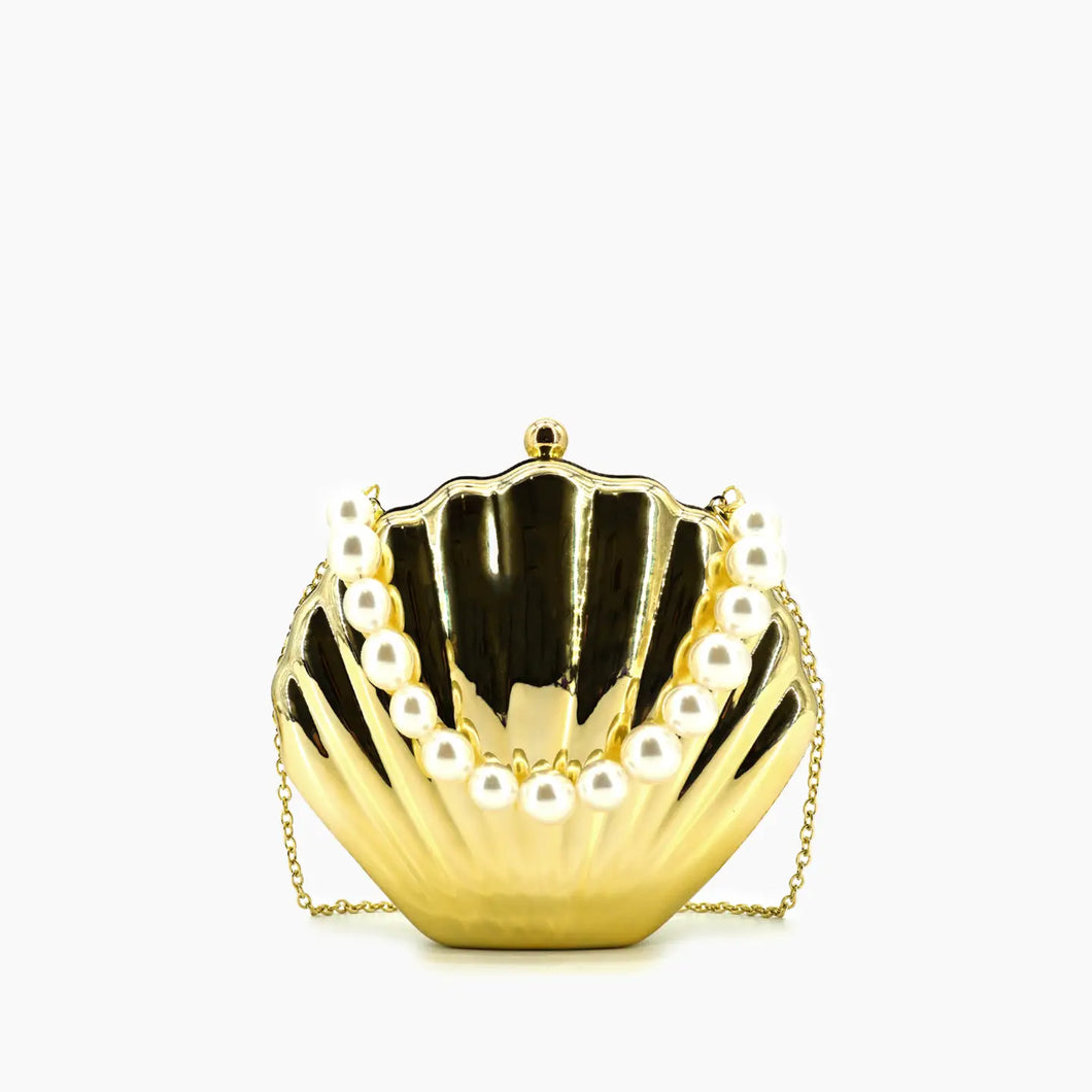 Marina Seashell Clutch Bag