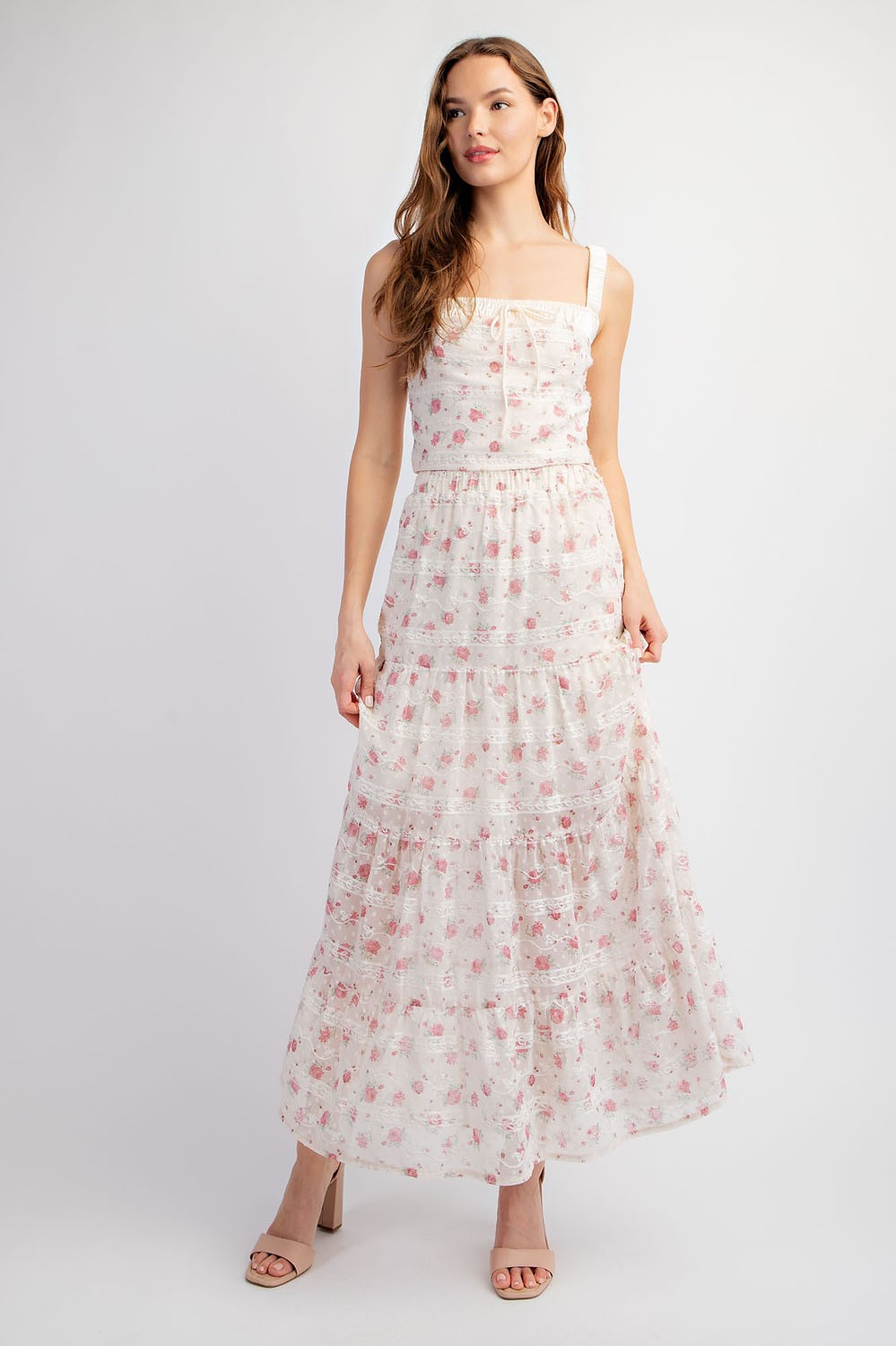 In Full Bloom Maxi Skirt
