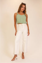 Load image into Gallery viewer, Cool Girl Mint Crop Top

