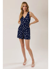 Load image into Gallery viewer, Navy Shells Romper
